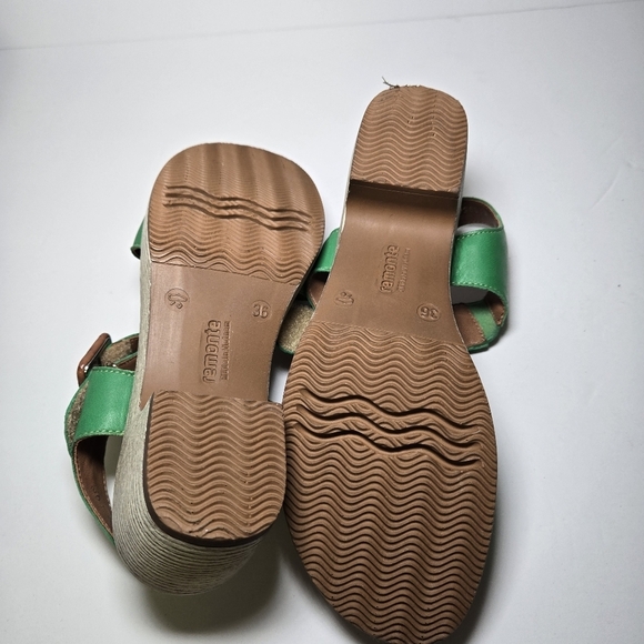 Remonte Soft Green Womens 36 Sandals - Picture 11 of 12